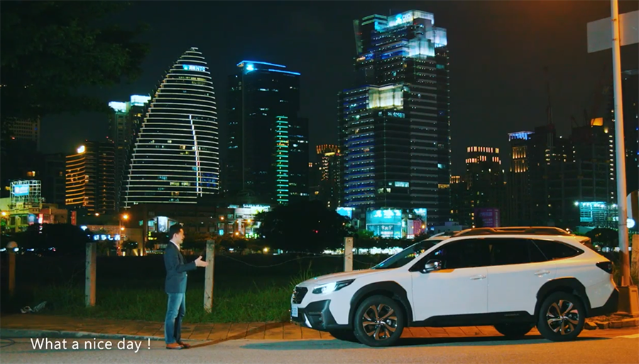 台中汽車廣告拍攝 SUBARU Outback