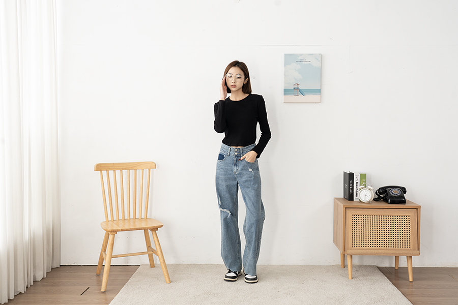 牛仔褲拍攝重點解析｜麻豆實穿與單品拍攝技巧