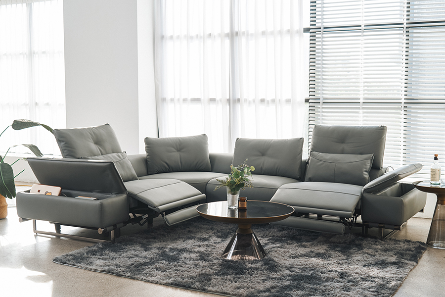 台中電動沙發家具攝影｜情境佈光與質感呈現技巧